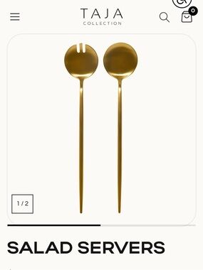 NWOT Taja salad servers
